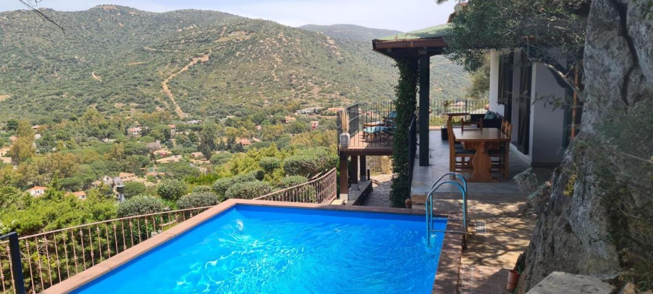 Villetta With Heated Pool And Panoramic View Torre delle Stelle Exterior foto
